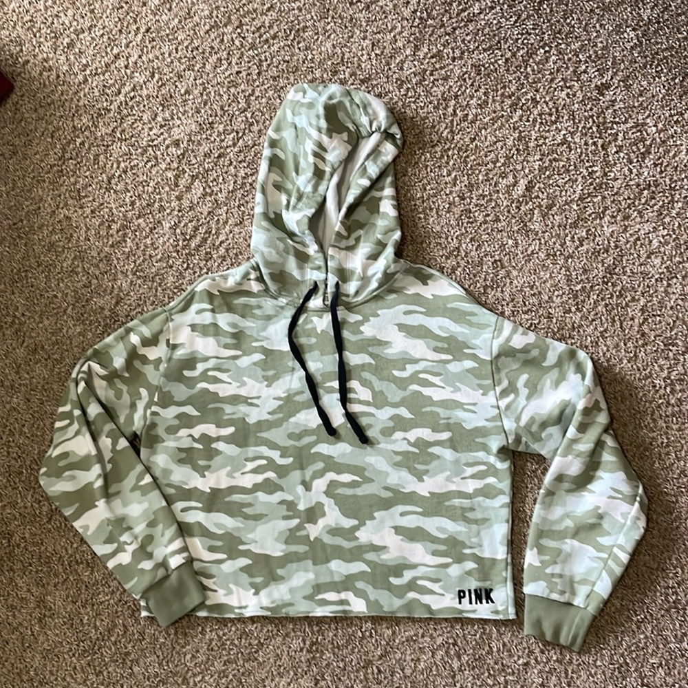 Pink brand hoodie